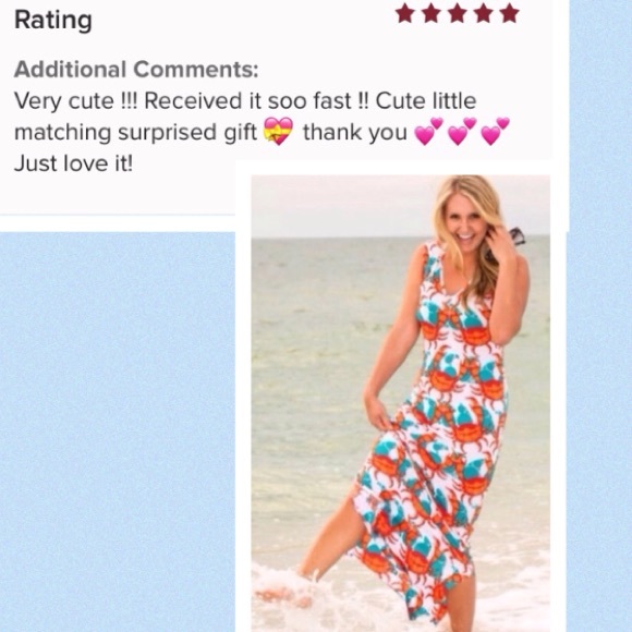 TRACY NEGOSHIAN❤️❌5 🌟STAR RATED ❌❌ 🔥Crab Dress - Picture 3 of 7